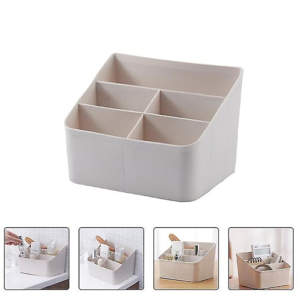 Desktop Storage Organizer Remote-controller Container Pens Holder For Office Carousel 3