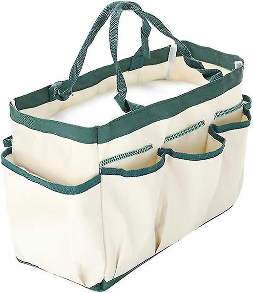 Garden Tool Storage Bag, Heavy Duty Household Gardening Tote Bag With 8 Pockets, Carousel 1