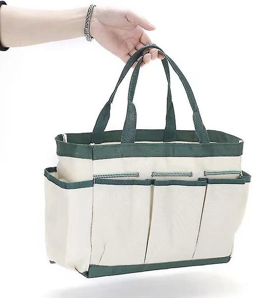 Garden Tool Storage Bag, Heavy Duty Household Gardening Tote Bag With 8 Pockets, Carousel 2