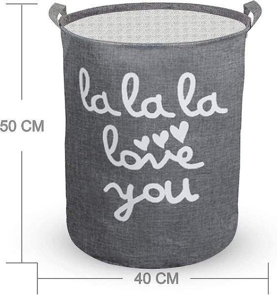 Foldable Laundry Baskets, Laundry Basket, Laundry Bag, Cotton And Linen Material Carousel 2