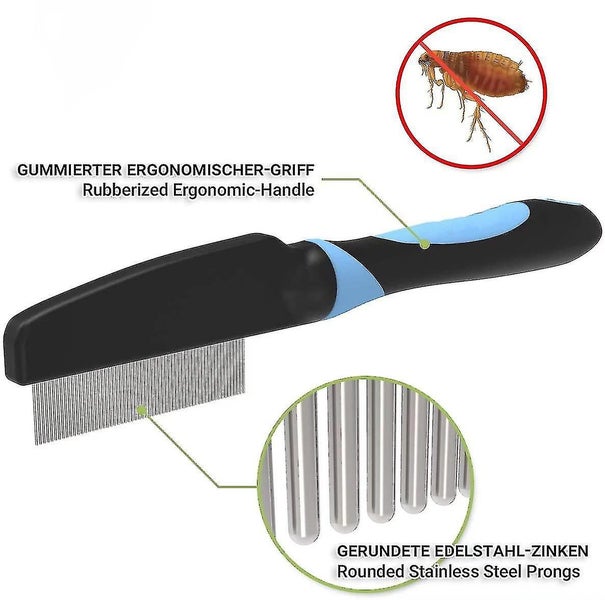 Flea Comb, Lice Comb And Dust Comb Are Effective Against Cat And Dog Fleas | Pro Carousel 2