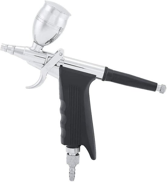 Feed Double Action Trigger Controlled Airbrush Metal Spray Guns Paint Airbrushes62998327334401114