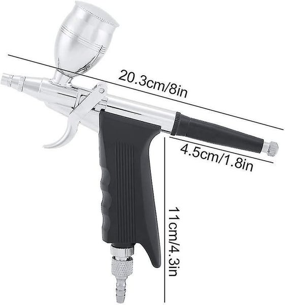 Feed Double Action Trigger Controlled Airbrush Metal Spray Guns Paint Airbrushes62998327334401112