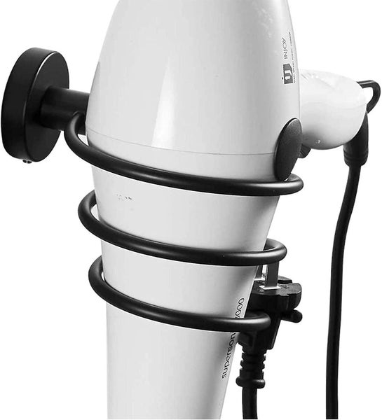 Hair Dryer Standing Rack Free Punching Wall Hanging Bracket Toilet Multi -functi Carousel 2