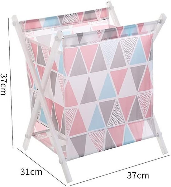 Foldable Laundry Basket, Laundry Basket,toy Storage Bag, Blue Storage Organize Carousel 2