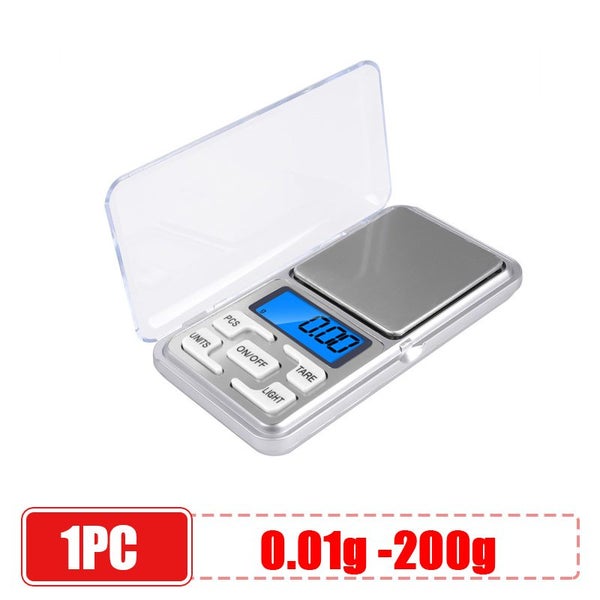 Mini Electronic Scales High Precision 500gx0.1g Pocket Digital Scale Carousel 1