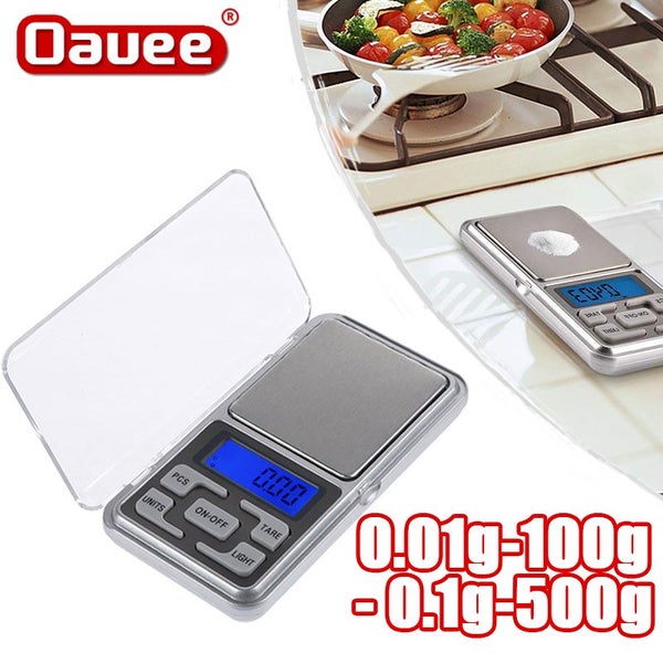 Mini Electronic Scales High Precision 500gx0.1g Pocket Digital Scale Carousel 2
