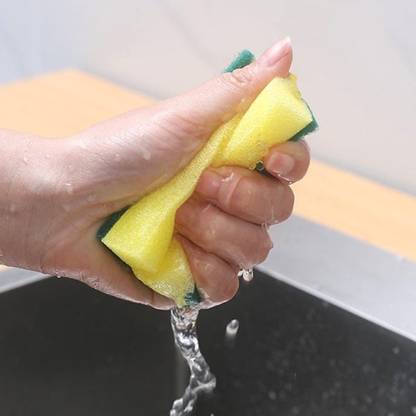 Creative Soap Dispenser with Spong 2-in-1 Manual Press Liquid Soap Carousel 7