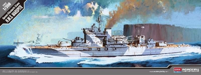 Academy 1:350 14105 HMS Warspite QE Class Carousel 1