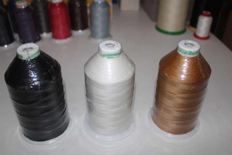 #20 UPHOLSTERY THREAD for INDUSTRIAL SEWING BONDED NYLON Carousel 1