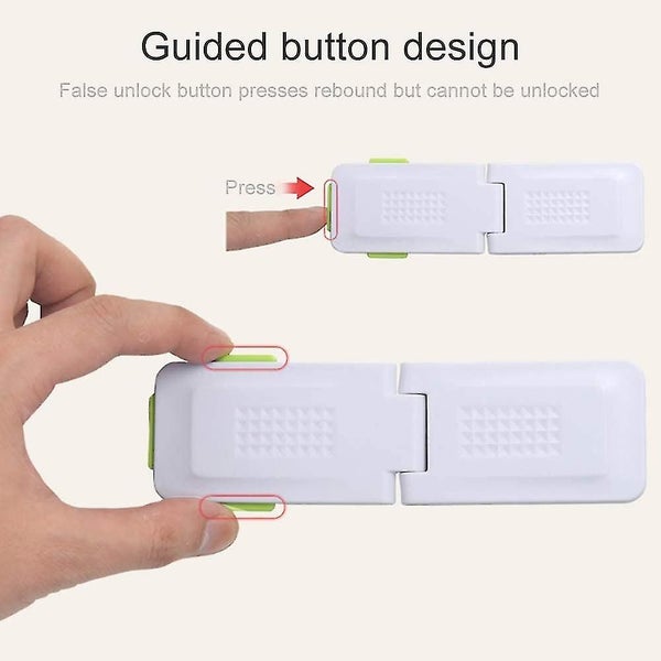 Kitchen-dream Child Safety Locks, Adhesive Baby Cupboard Safety Locks, Anti-pinc Carousel 2