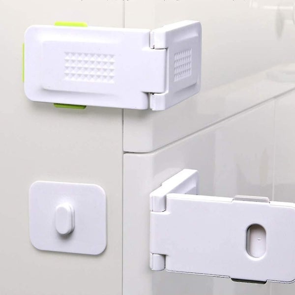 Kitchen-dream Child Safety Locks, Adhesive Baby Cupboard Safety Locks, Anti-pinc Carousel 5