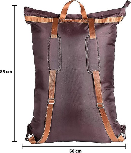 Large Laundry Bag24x34with Zipper, College Laundry Backpack With Zipper Gift Carousel 2