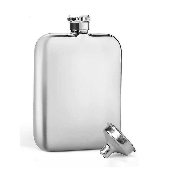 Hip Flask Hip Flask Funnel Stainless Steel 6 Oz Flask Whiskey Suitable For Carry Carousel 2