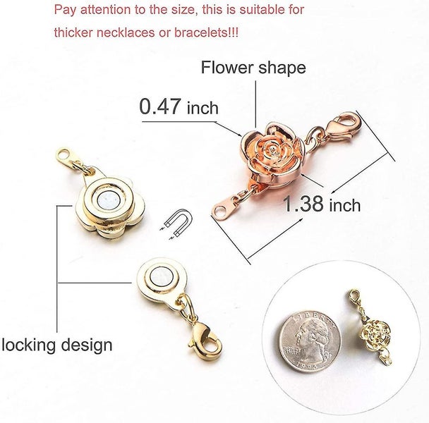 Locking Magnetic Clasps For Necklaces And Bracelets Jewelry Making Clasp Convert Carousel 2