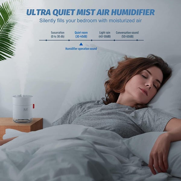 Humidifiers 500ml Cool Mist Humidifiers Air Humidifier Ultrasonic Quiet Humidifi Carousel 5