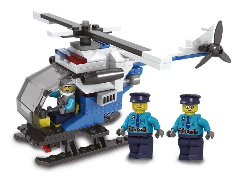 Creative Building Wonderland - Blue Helicopter Building Set Carousel 1