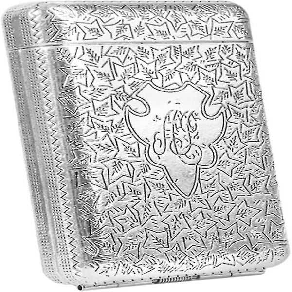 Metal Cigarette Case Holds 14 Cigarette Case Tobacco Storage Pockets For Smoking Carousel 2