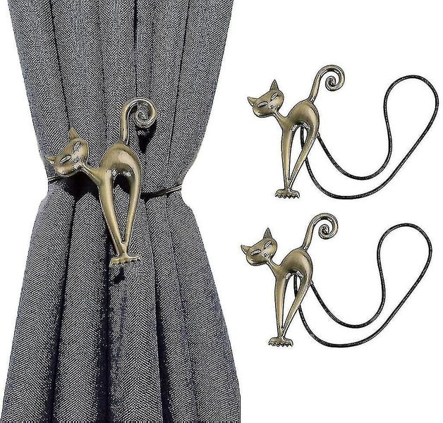 Magnetic Curtain Tiebacks, 2 Pcs Curtain Holder 40 Cm For Home Decor Carousel 1