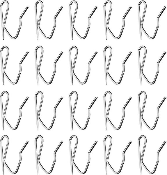 Metal Curtain Hook Curtain Hook Log Hook And Clipsilver-58pcs Carousel 2
