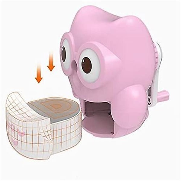 Manual Pencil Sharpener For Kid Cute Owl Design Pink Carousel 2
