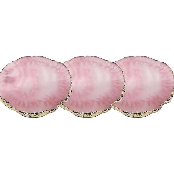 Nail Art Palettes Nail Mixing Palette Polish Color Mixing Plate Golden Edge Resi Carousel 1