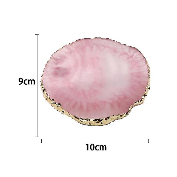 Nail Art Palettes Nail Mixing Palette Polish Color Mixing Plate Golden Edge Resi Carousel 2