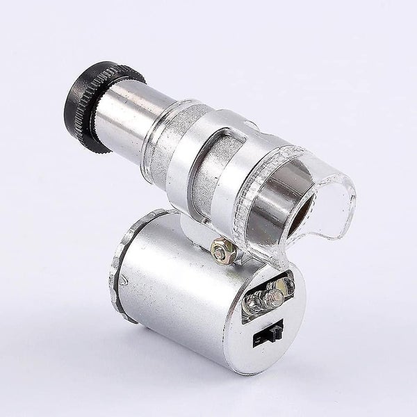 Mini Microscope Magnifier Portable Microscope Magnifier Glass Led Uv Light For J Carousel 5