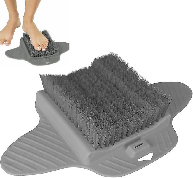 Shower Foot Scrubber Exfoliating Foot Brush Floor Foot Scrubber Shower Brush Cle Carousel 1
