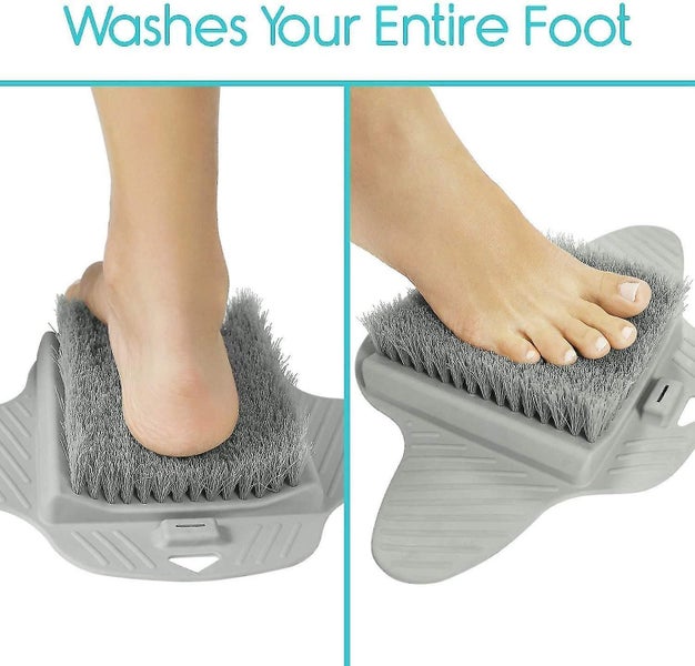 Shower Foot Scrubber Exfoliating Foot Brush Floor Foot Scrubber Shower Brush Cle Carousel 5