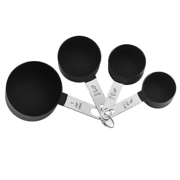 Stackable Stainless Steel Handle Measuring Cups For Measuring Dry And Liquid Ing Carousel 1