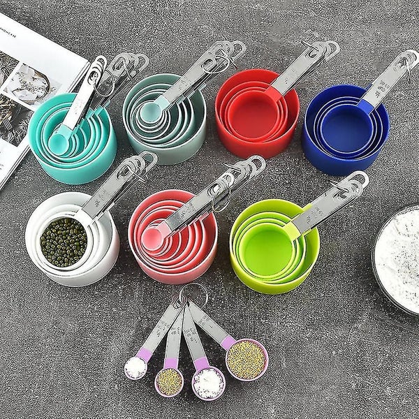Stackable Stainless Steel Handle Measuring Cups For Measuring Dry And Liquid Ing Carousel 4