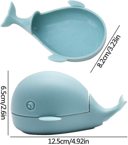 Small Whale Shaped Clothes Brush, Washing Brushes Shoes Clothes Brush Cleaning Carousel 2