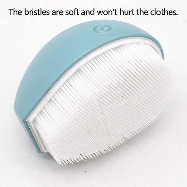 Small Whale Shaped Clothes Brush, Washing Brushes Shoes Clothes Brush Cleaning Carousel 1