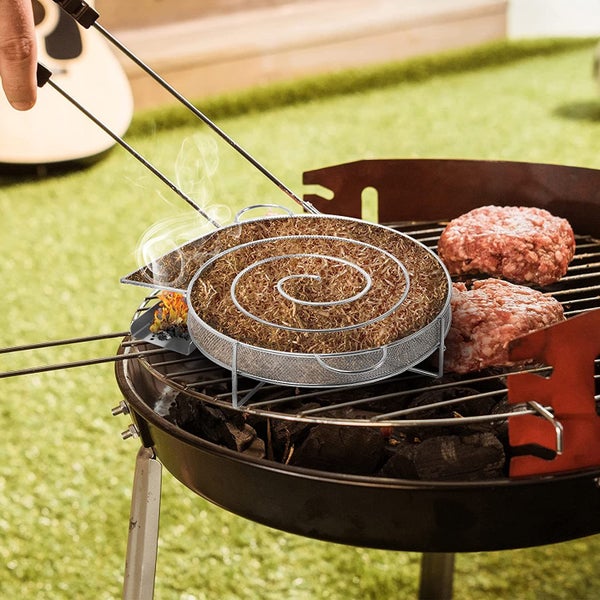 Wood Dust Hot Cold BBQ Smoker Box Outdoor Grill Plate *Local STOCK NOW* Carousel 1