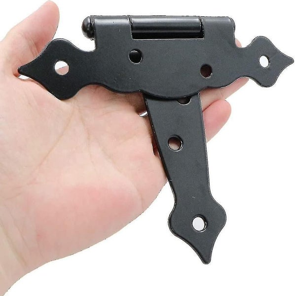 T-hinge - Garden Gate Hinge Kit - Folding Hinge For Window, Fence, Gate, Shed An Carousel 3