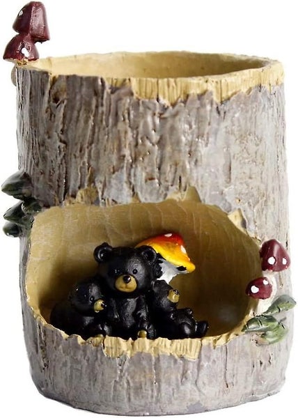 Succulent Planter, Flower Pots, Bonsai Pots With Cute Animals For Office, Balcon Carousel 1