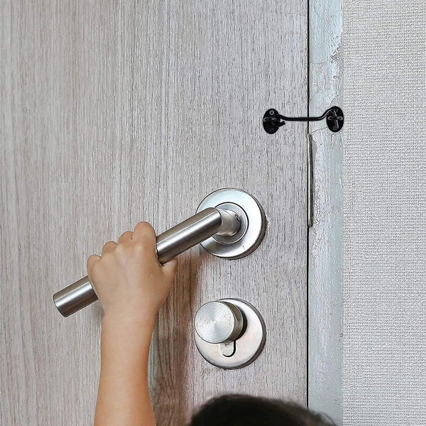 Stainless Steel Door Latch Cabin Hook And Eye Latch Solid Gate Window Lock With Carousel 5