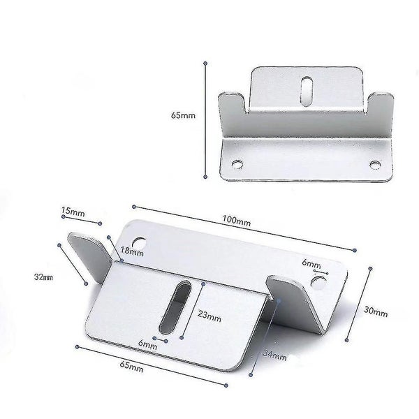 Starlight-solar Panel Clamp Aluminum Alloy Mounting Bracket With Screws And Nuts Carousel 2