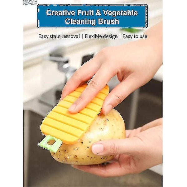 Vegetable Cleaning Brush Fruit Brush Fruit And Vegetable Cleaning Brush Carousel 2