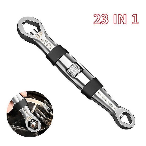 Universal Wrench 23 In 1 Wrench Set Ratchets Adjustable Spanner 7-19mm Cr-v Key Carousel 2