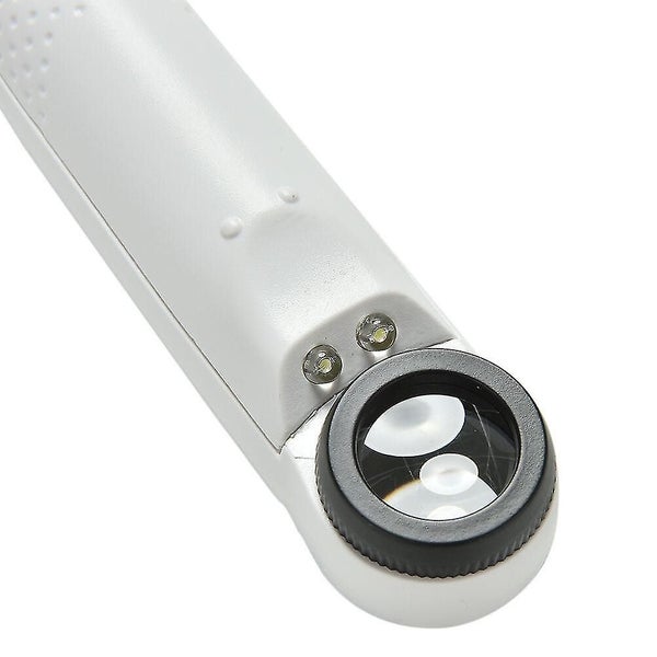 With Led Microscope High Power 40x Light Magnifying Glass Handheld Magnifie. (wh Carousel 1