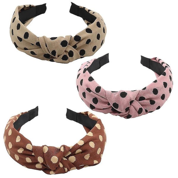 Woman's Knotted Headbands, Fabric Wrapped Fashion Hair Band Carousel 1