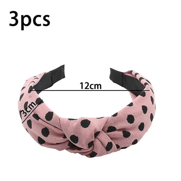 Woman's Knotted Headbands, Fabric Wrapped Fashion Hair Band Carousel 2