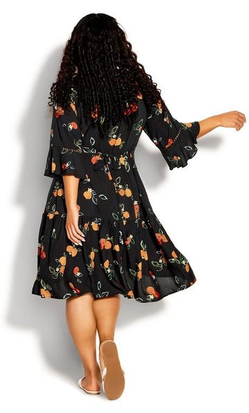 LORALETTE Multi Print Longline Dress ~ Size 18-20 Carousel 2