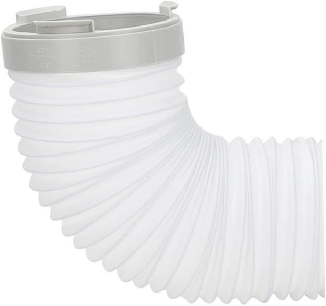 Portable Air Conditioner Exhaust Hose Connector Round Tube Adapter Exhaust Duct Carousel 2