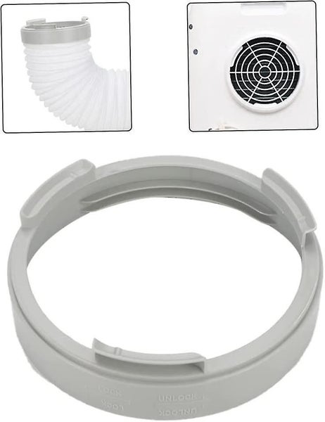 Portable Air Conditioner Exhaust Hose Connector Round Tube Adapter Exhaust Duct Carousel 4