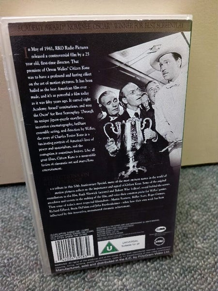 Citizen Kane (1941) - Orson Welles - VHS Carousel 2