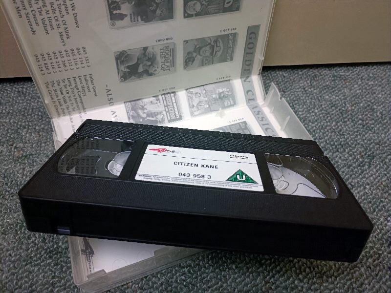 Citizen Kane (1941) - Orson Welles - VHS Carousel 3