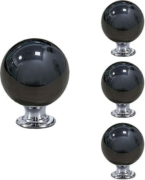 Set Of 4 Drawer Knobs Black Round Ceramic Pull Handle Cabinet Door Knobs Furnitu Carousel 1